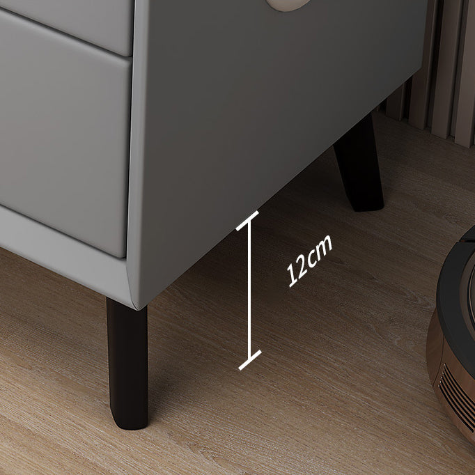 Szafka Nocna Nexo Z Ładowaniem Bezprzewodowym, Głośnikiem Bluetooth, Podświetleniem LED I Blokadą Na Odcisk Palca