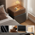 Szafka Nocna CubeWood Z Blokadą Na Odcisk Palca