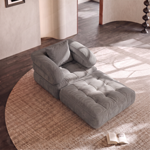 Mova — Bezramowy fotel modułowy 90 cm