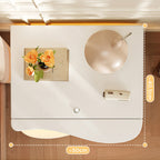 Szafka Nocna 2-Line Z Oświetleniem LED