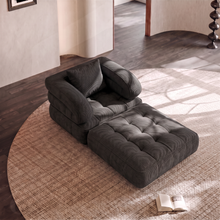 Mova — Bezramowy fotel modułowy 90 cm
