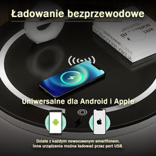 Szafka Nocna Orbis Z Ładowaniem Bezprzewodowym, Podświetleniem LED